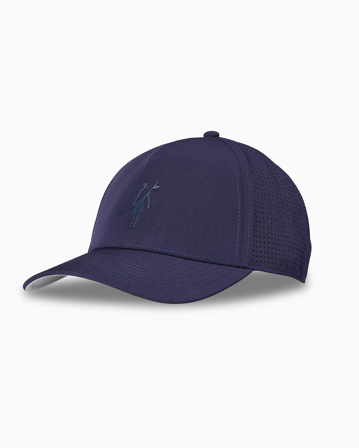 H2O | Water Repellant Hat Navy ANGLE  #color_navy