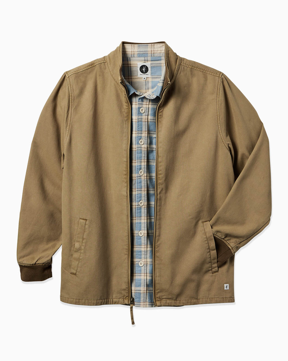 Dawson | Full Zip Jacket LAYER #color_khaki