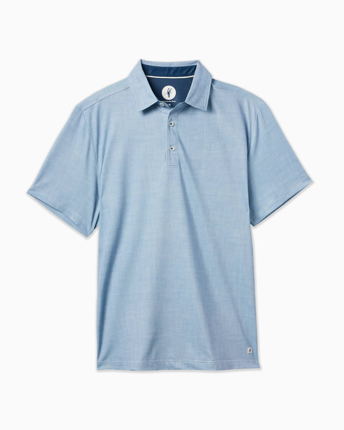 Clubhouse Polo | Light Blue Texture FLAT #color_light blue texture