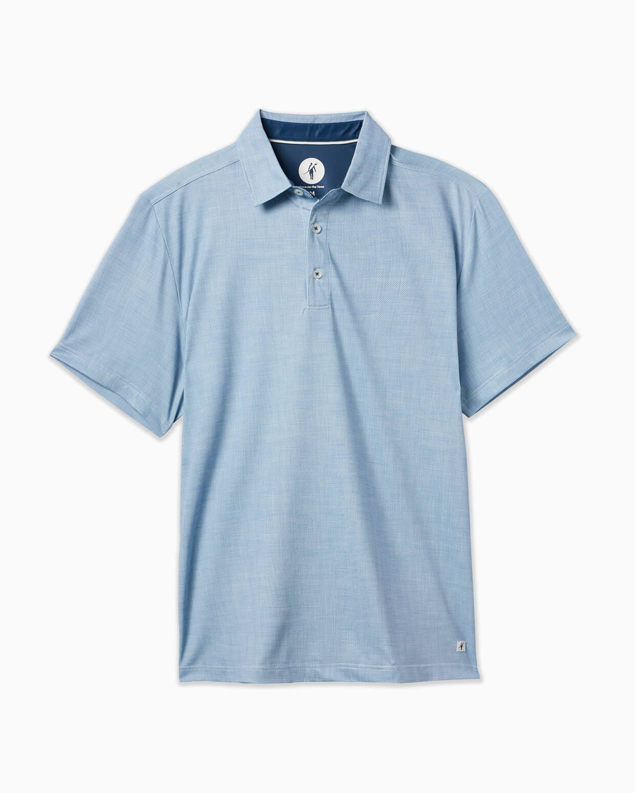 Clubhouse Polo | Light Blue Texture