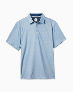 Clubhouse Polo | Light Blue Texture