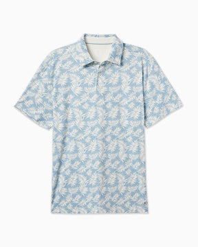 Clubhouse Polo | Light Blue Flora