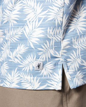 Clubhouse Polo | Light Blue Flora