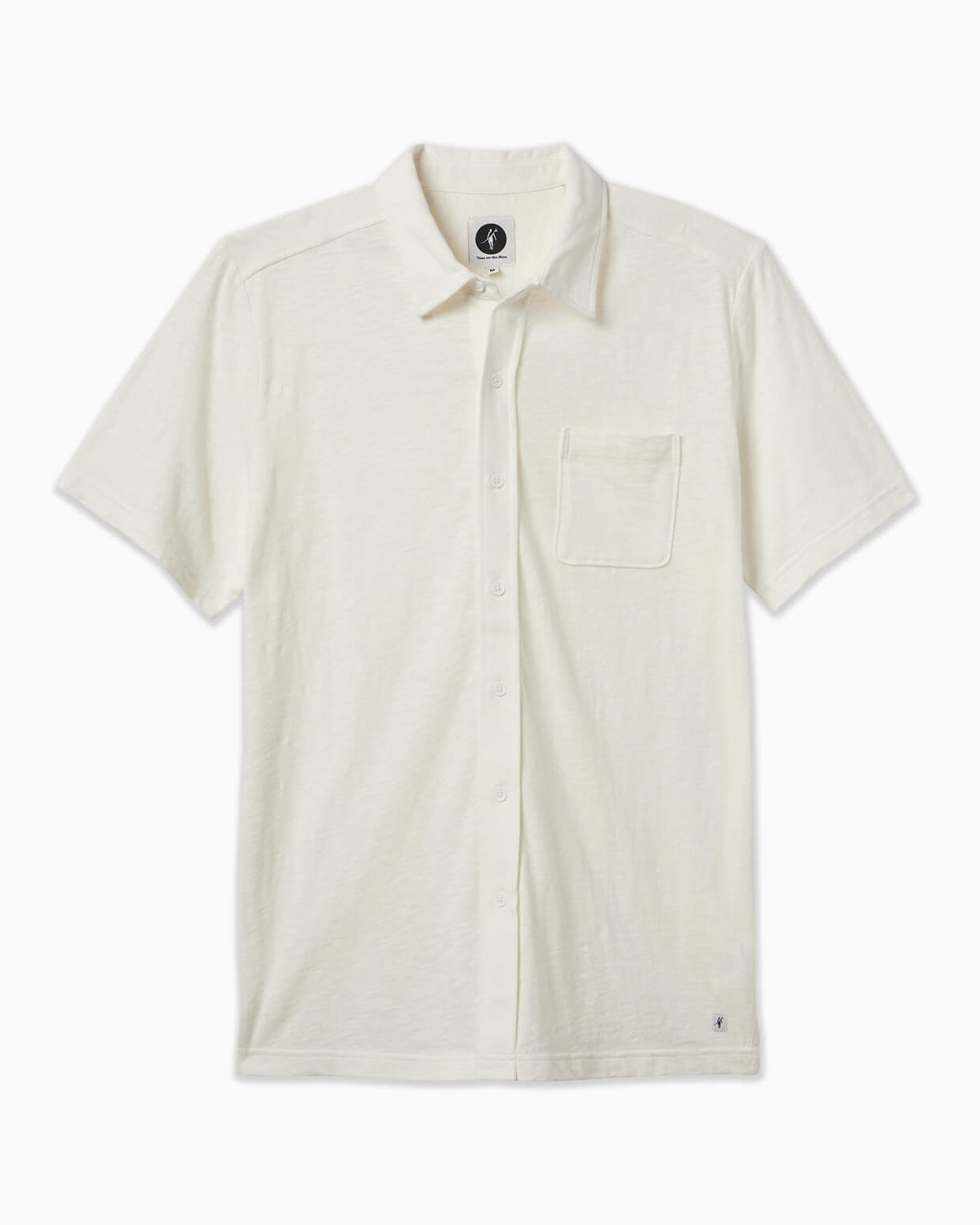 Havana | Cotton Button Up Natural FLAT #color_natural