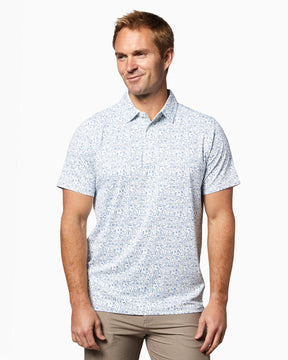 Clubhouse Polo | White Tee Time
