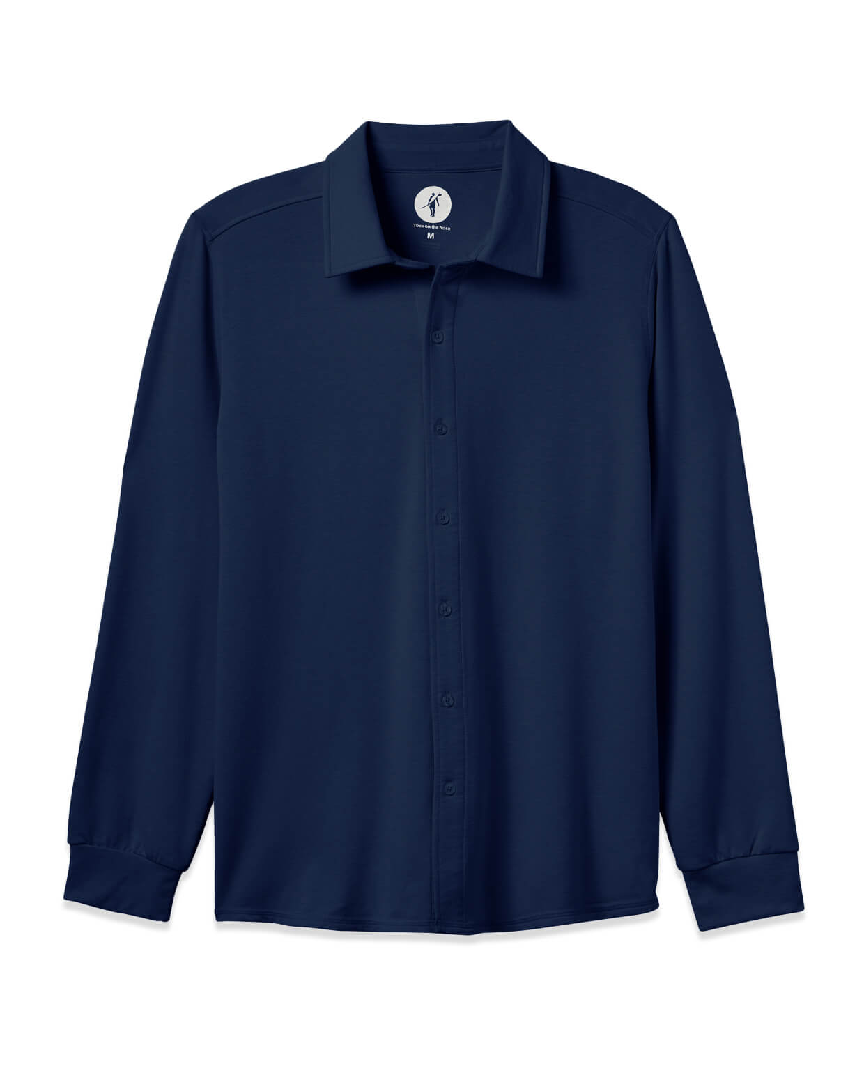 Port | Long Sleeve Button Up (Sea Silk)