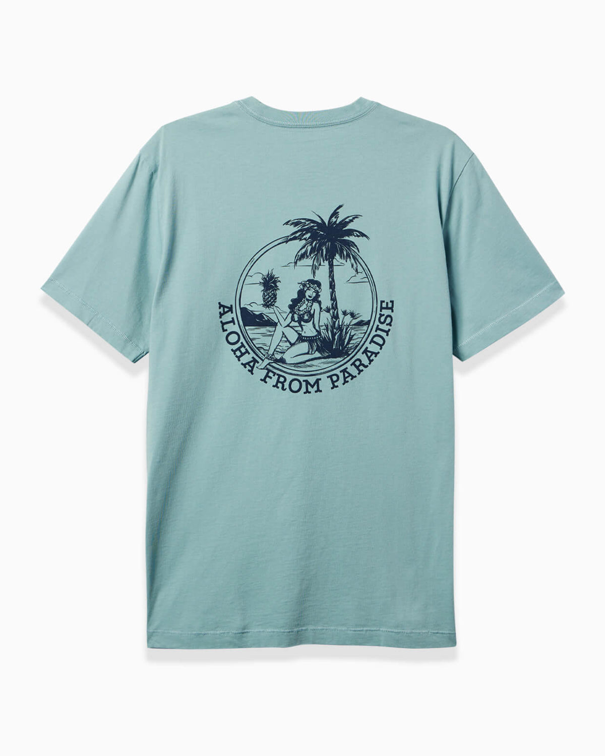 Aloha From Paradise | Short Sleeve T-Shirt SEA flat #color_sea