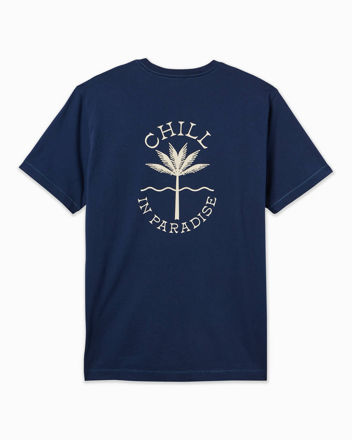 Chill | Short Sleeve T-Shirt FLAT #color_navy