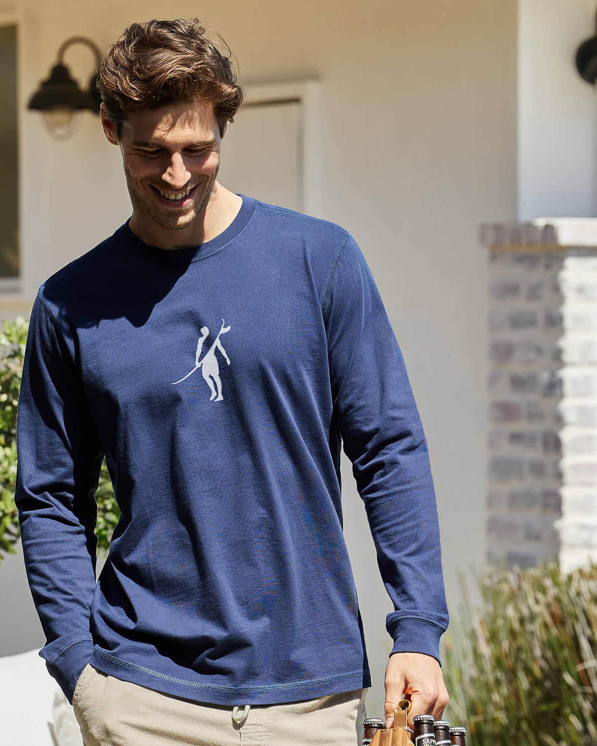 Dawn Patrol | Long Sleeve T-Shirt LIFESTYLE #color_navy