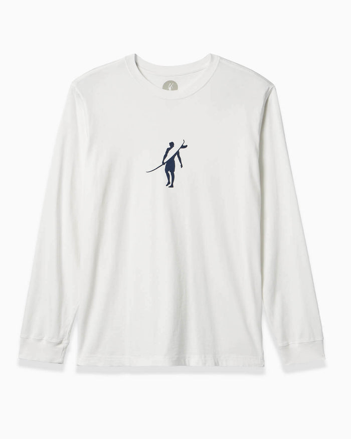 Long Sleeve Cotton Surf T Shirt - Dawn Patrol