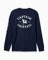 Yacht Club | Long Sleeve T-shirt flat #color_navy