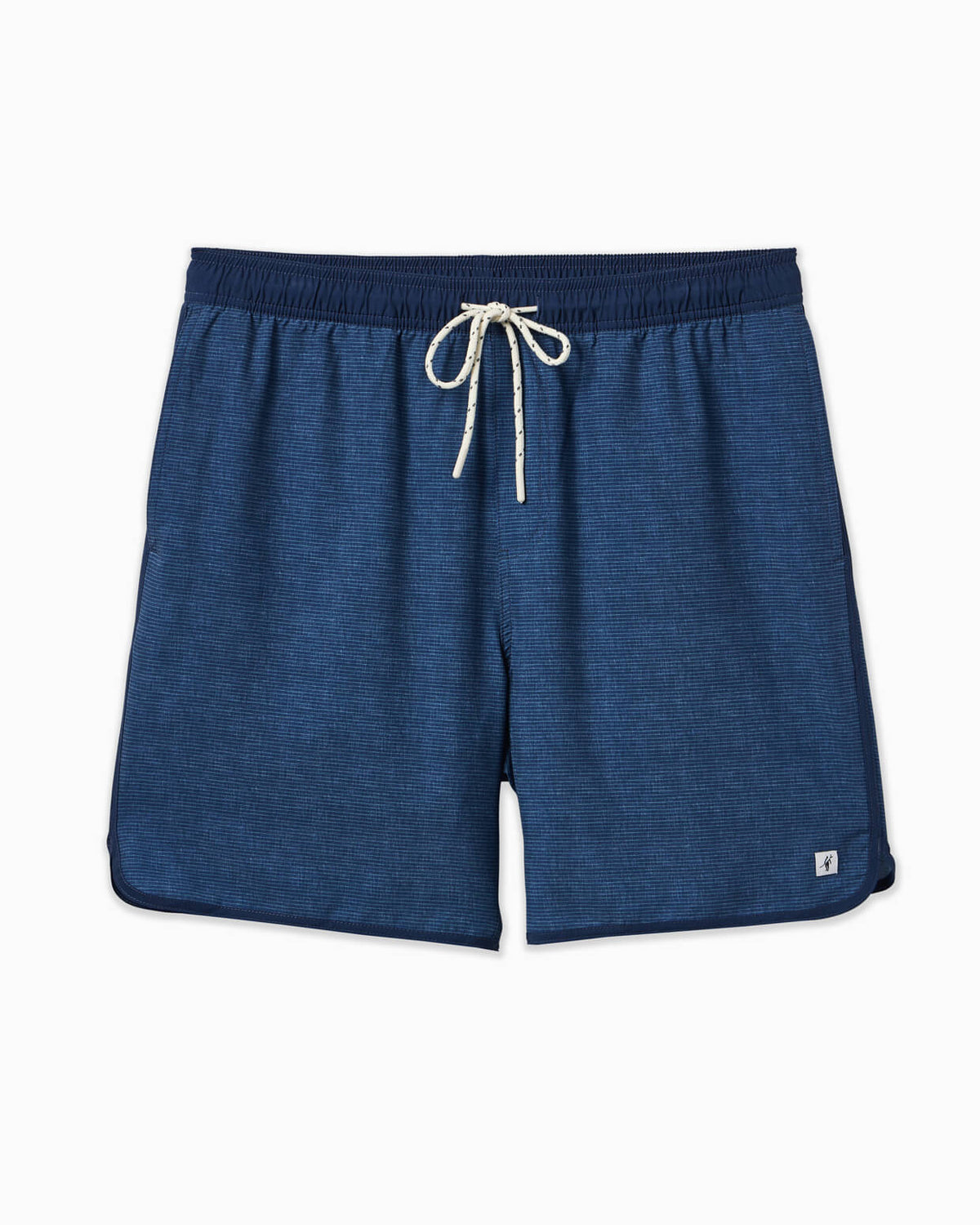 Ridge | Athletic Short FLAT #color_slate blue pinstripe