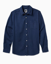 Breezeway Long Sleeve Shirt | Navy FLAT #color_navy