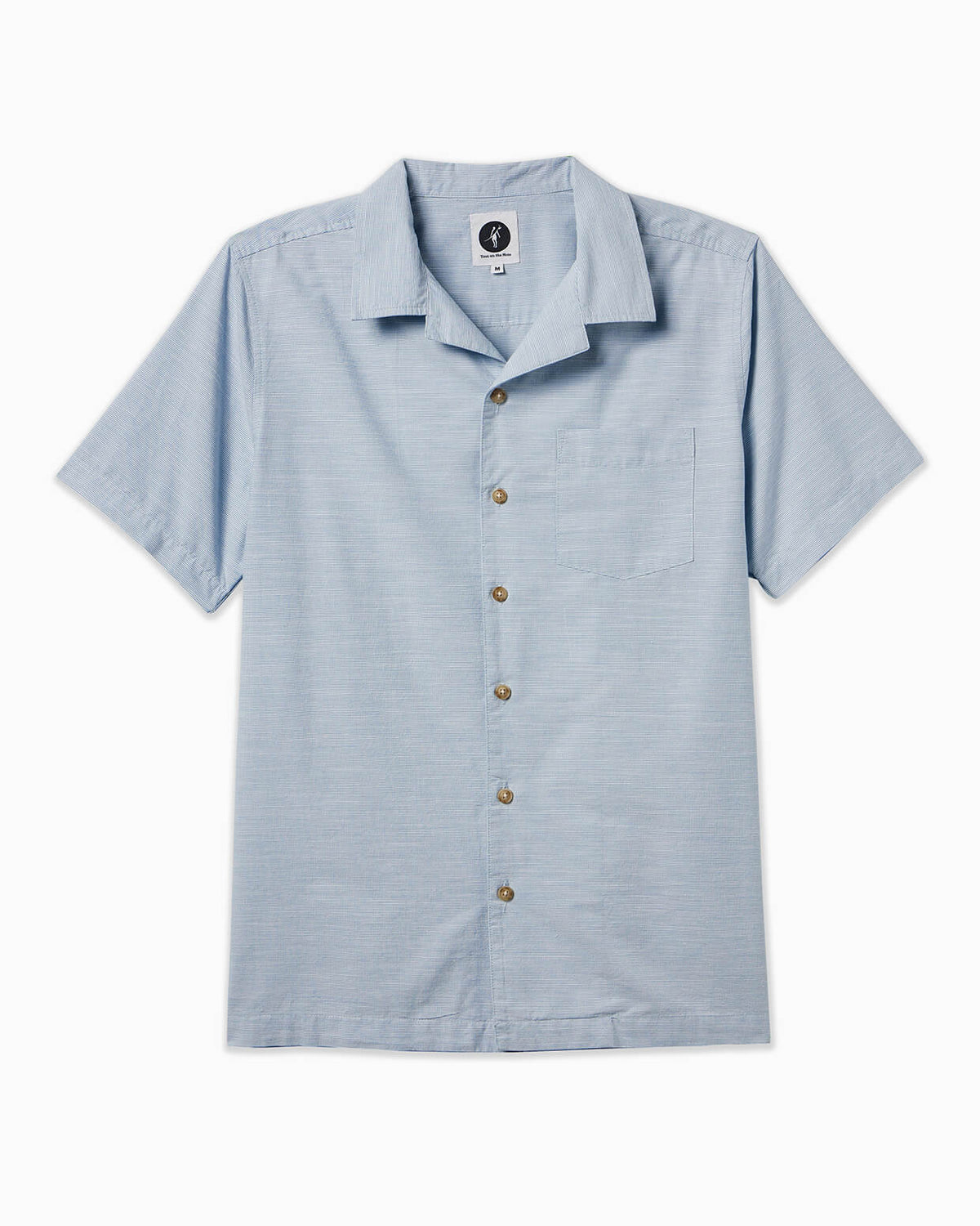 Palms | Camp Collar Button-Up FLAT #color_chambray check