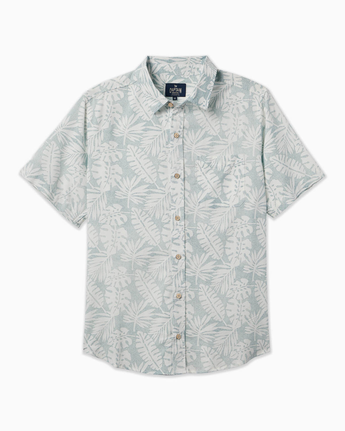 Port of Call | Button Up FLAT #color_port of call teal