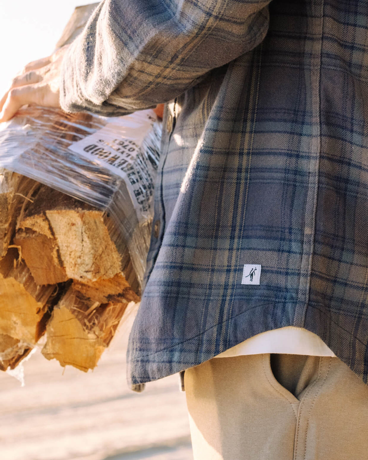 Atwater | Flannel Shirt lifestyle 3 #color_charcoal