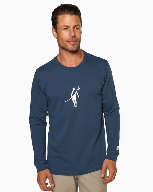 Long Sleeve Cotton Surf T Shirt - Dawn Patrol
